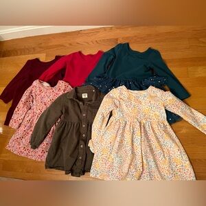 Bundle of six Size 3T dresses